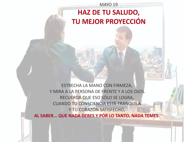 Haz de tu saludo, tu mejor proyección
